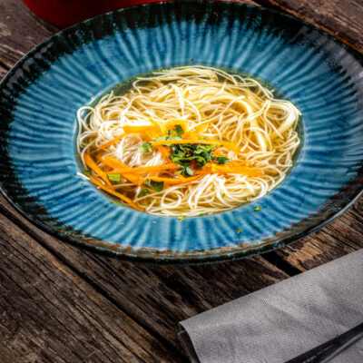 Csontleves házi metélttel