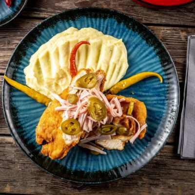 Jalapenoval töltött csirkemell