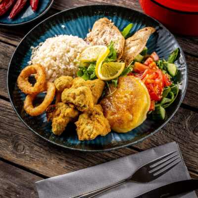 Fitness tál egy személyre